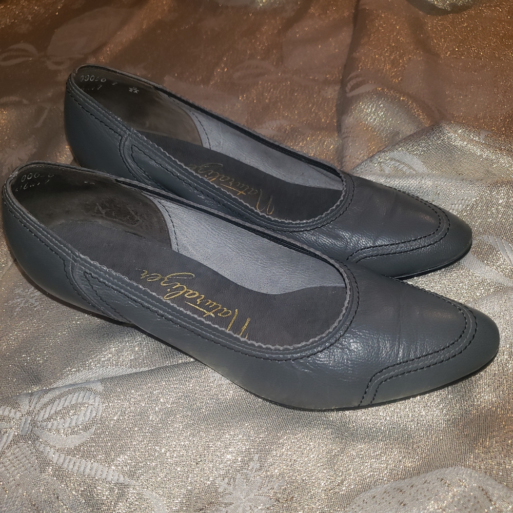 Trask Women's Gray Leather Shoes